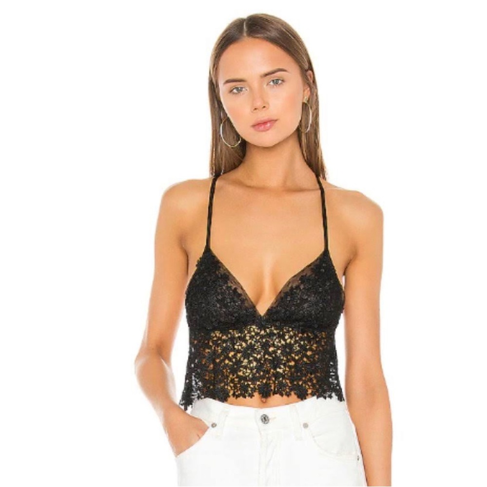 Flora Nikrooz Showstopper Longline Floral Bralette
